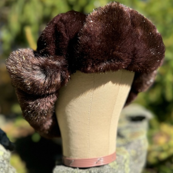 Todd Oldham 90s Faux Fur Hat RARE - Picture 3 of 10